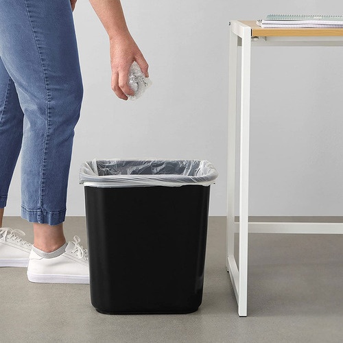 Cubo De Basura, Contenedor De Basura Ignífugo, Caja De Plást