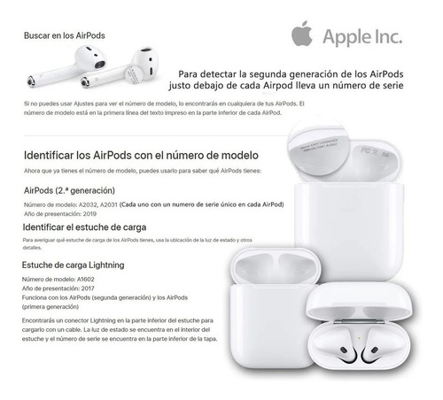 Imagen 3 de 3 de Aurículares Apple AirPods C Charging Case Cargador