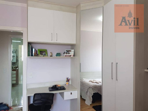 Cobertura Com 3 Dormitórios À Venda, 240 M² Por R$ 850.000,00 - Vila Nova Savoia - São Paulo/sp - Co0085