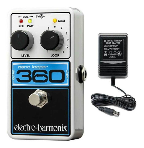 Pedal De Loop Electro Harmonix Nano Looper 360