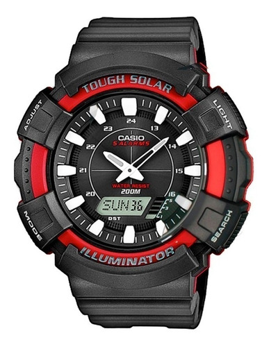 Reloj Casio Ad-s800wh-4a Hombre Carga Solar Envio Gratis