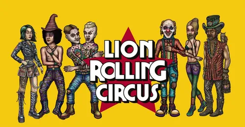 Kit X 5 Lion Rolling Circus Unbleached Cones X 6 U.