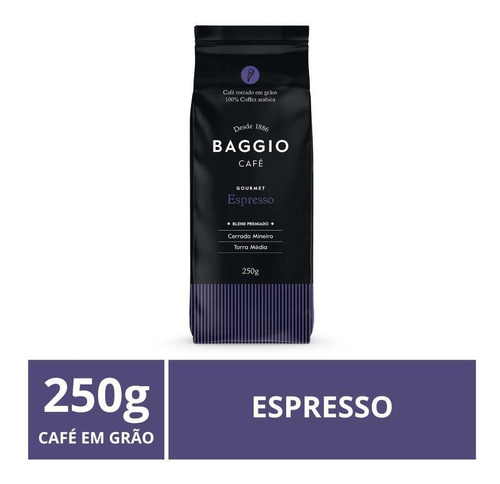 Café Em Grão, Baggio, 250g, Espresso