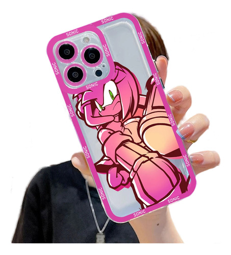 Funda De Teléfono Cartoon Cute Game Sonics Para iPhone 15 14