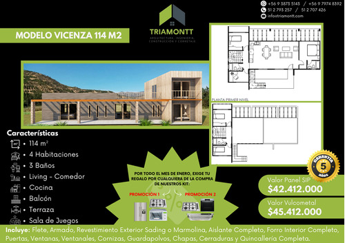 Modelo Vicenza 114m2