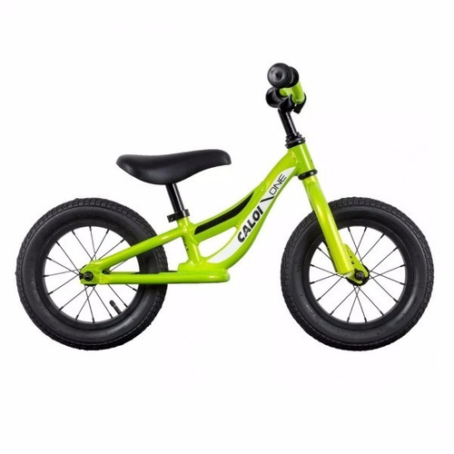 Bicicleta Infantil Caloi One Equilibrio Aro 12 Sem Pedal Vrd