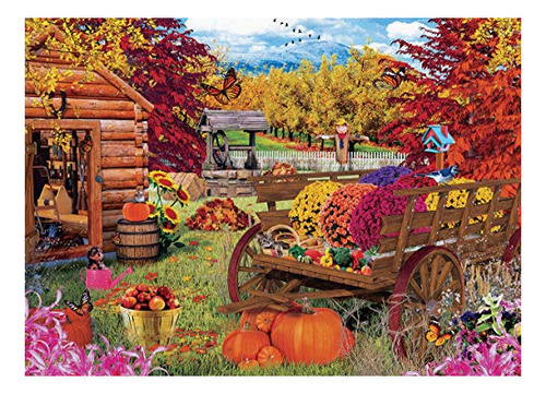 Rompecabezas 1000 Piezas Autumn Garden - Eurographics