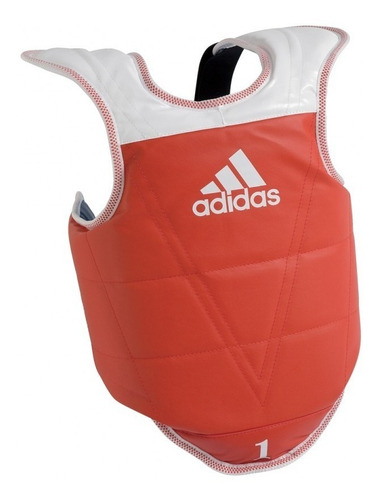 Pechera adidas Taekwondo Infantil Wtf Reversible Colores Niño