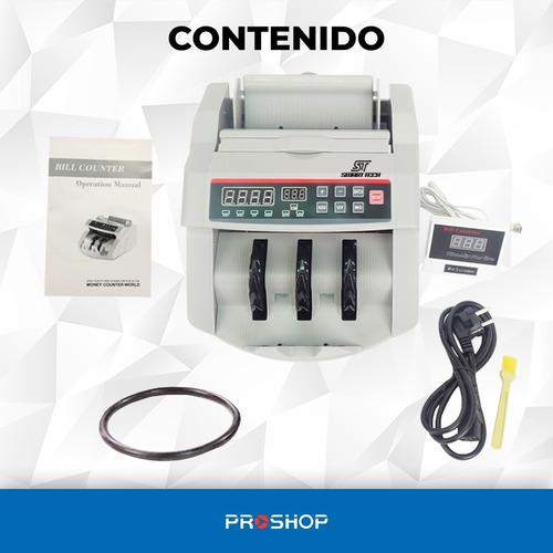 Imagen 10 de 10 de Contadora De Billetes Máquina Nuevo Modelo Detector Falsos