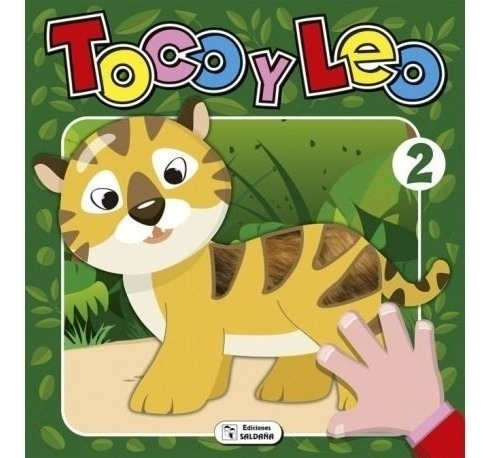 Libro Toco Y Leo - Tigre 2 (texturado) 