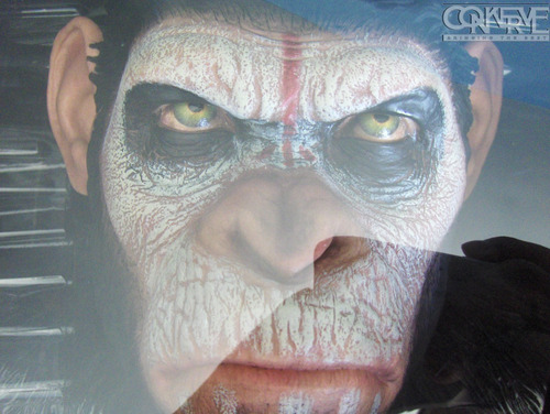 El Planeta De Los Simios Cesar Replica Busto Bluray Limitada