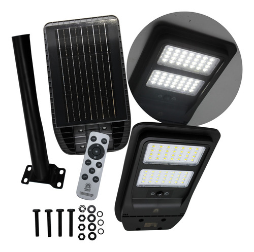 Suburbana Solar 90w Con Brazo Y Control Remoto 