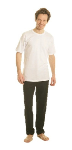 Imagen 1 de 4 de Camiseta Talle Especial Jersey 100% Algodon M Corta 46 Al 50