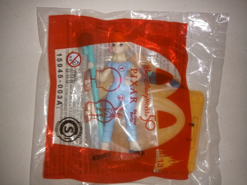 Bo Peep Betty Novia Woody Mc Donalds 50 Años Unica Toy Story