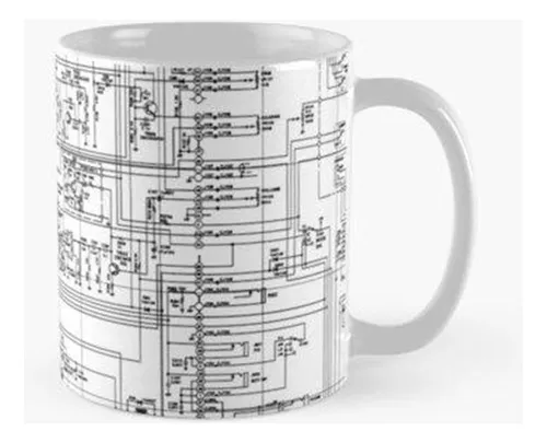 Taza Diagrama De Placa De Circuito Esquema Electrónico Ingen
