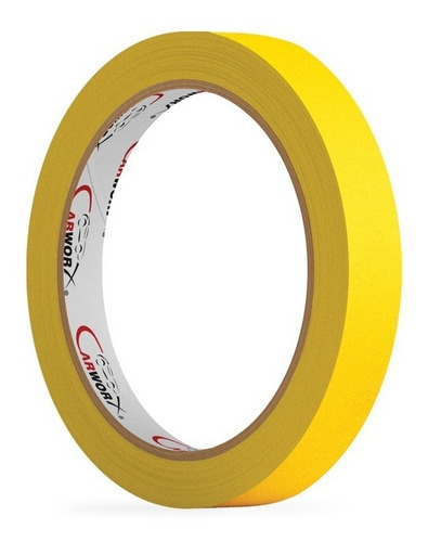 Carworx 4x Cinta Masking Tape Enmascarar 25mm Alta Temp