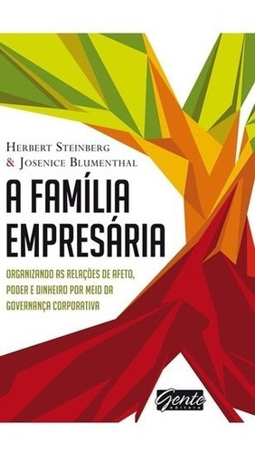 Familia Empresaria, A - Organizando As Relacoes De Afeto, Poder E Dinheiro, De Steinberg /blumentha. Editora Gente, Capa Mole, Edição 1 Em Português, 2011