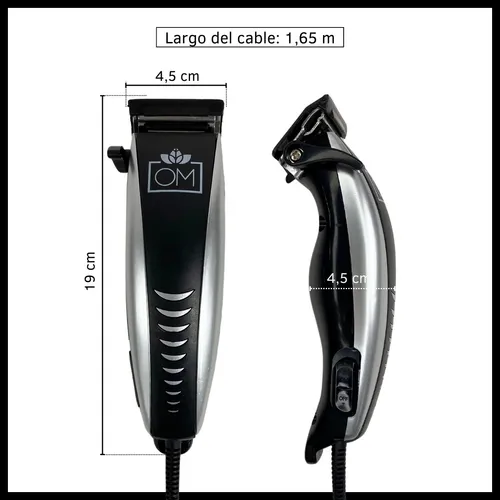 Cortadora de pelo con accesorios sale