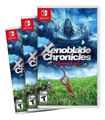 Combo Com 3 Xenoblade Chronicles Definitive Edition Switch