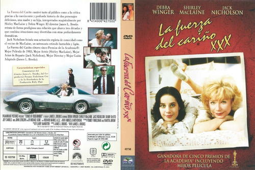 La Fuerza Del Cariño- Jack Nicholson- Shirley Maclaine Dvd