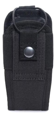 Funda Táctica Para Walkie Talkie, Funda Negra, Funda Molle R