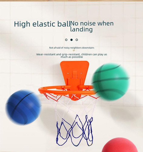 Pelota Silenciosa De Entrenamiento De Baloncesto Para Interi