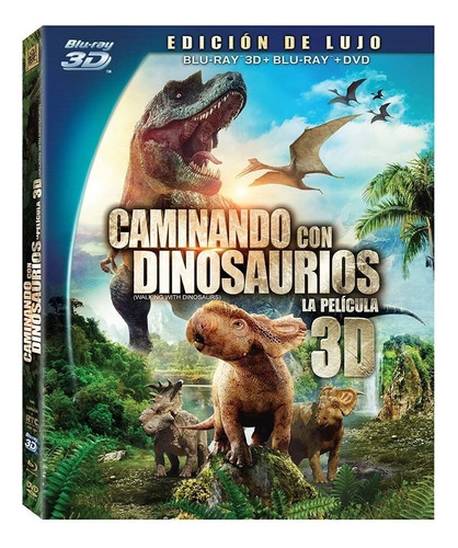 Caminando Con Dinosaurios | Blu Ray 3d + Dvd Película Nuevo
