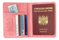 Comprar Porta Pasaporte Proteccion Rfid Rosado Pinky Portapasaporte