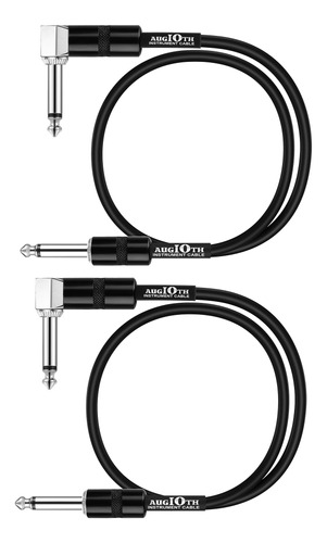 Augioth Cable De Conexion De Guitarra De 12 Pulgadas, 11.8 I