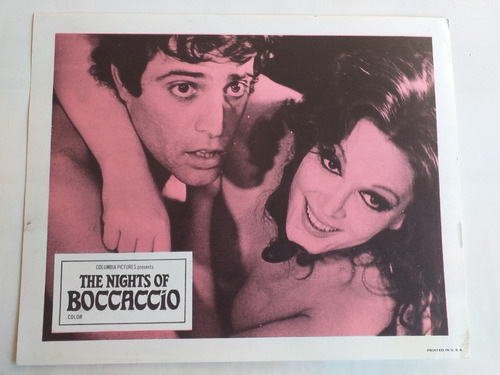 The Nights Of Boccaccio - 5 Lobby Cards Cine *