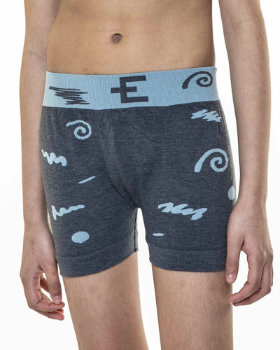 Imagen 3 de 9 de Pack X6 Bóxer Estampado De Niño Eyelit Art 4652