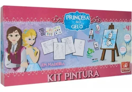 Conjunto Mini Desenhos Pintar Frozen