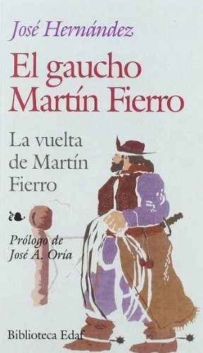 Libro Gaucho Martin Fierro - Nuevo