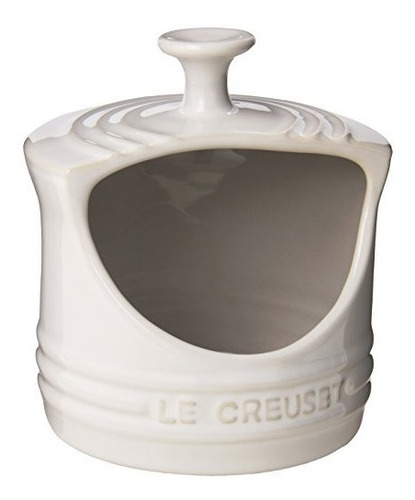 Vasija De Sal Le Creuset Cerámica Blanca 10 Oz