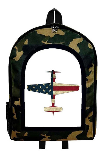 Mochila Camuflada Guerra Mundial Mod Aar78