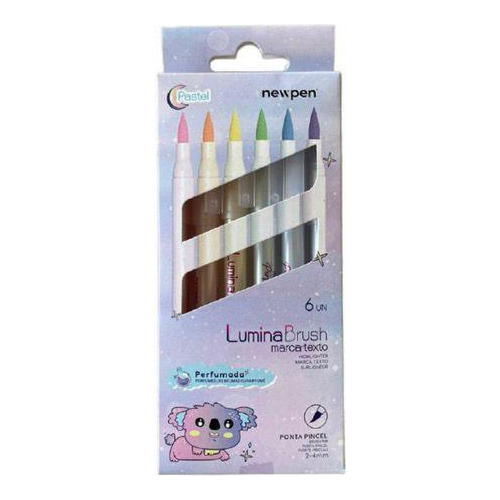 Lumina Brush Highlighter Newpen Pastel