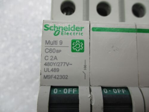 Schneider Electrc M9f42302 Breaker 3pole 2amp Nsnp Ttc