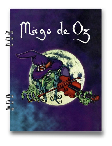 Cuaderno Mago De Oz 15x20 Cms 100 Hojas