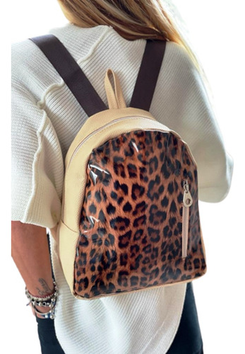 Mochila Urbana  Combinadas Animal Print-x Mayor 6 Unidades