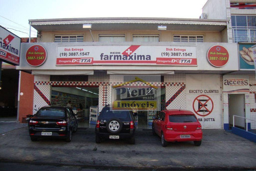 Salão Comercial Para Locação, Jardim Santa Izabel, Hortolândia. - Sl0242