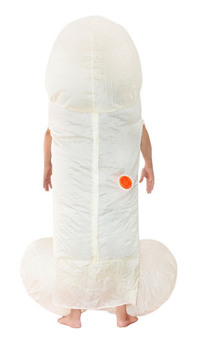 Mono Inflable Con Pene Navideño Para Disfraces, Pene