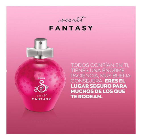 Set 2 Pzs Secret Fantasy Clásico Avon Para Dama