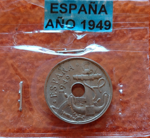 Moneda De España Año 1949 De 50 Céntimos 