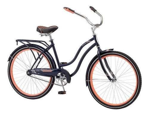 Bicicleta Schwinn Baywood Women's Cruiser 26 Inch Navy Blue