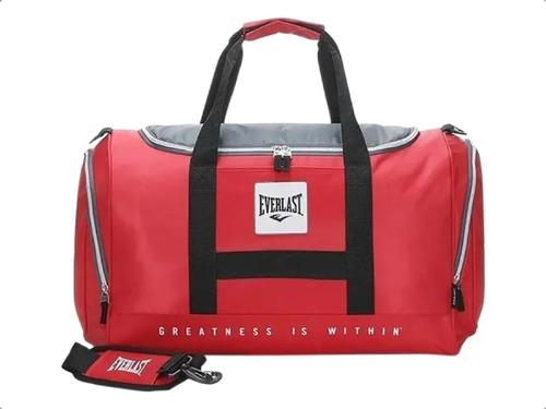 Bolso Everlast 11477 Color Rojo 35l