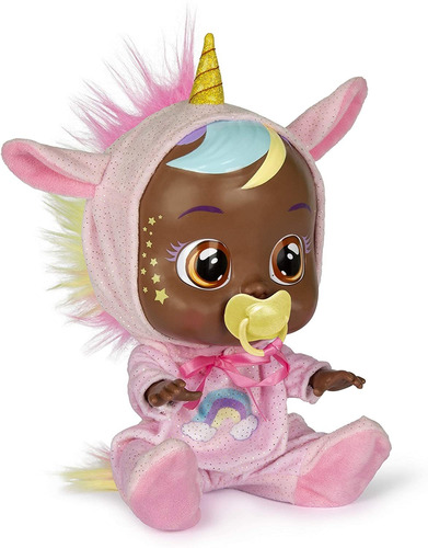 Muñeca Bebé Boneca Cry Babies Unicornio Jassy Multikids