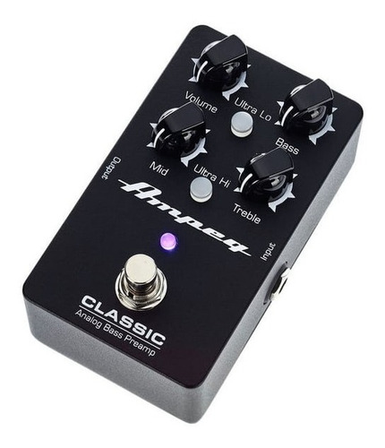 Ampeg Classic Analog Bass Preamp Para Bajo Con Switch