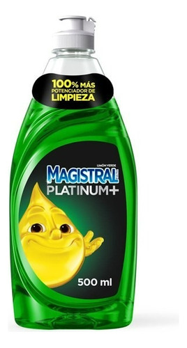 Lavaloza Platinum Mas Limon Verde 500ml Magistral