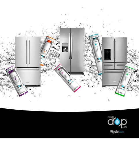 Filtro Agua Whirlpool #1 Refrigerador W10790813 Drop Originl