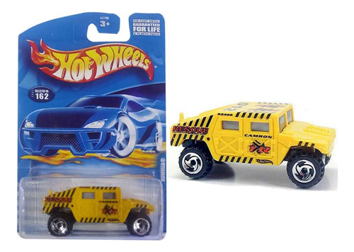 Hot Wheels Hummer Yellow Collector 162 Vehículo